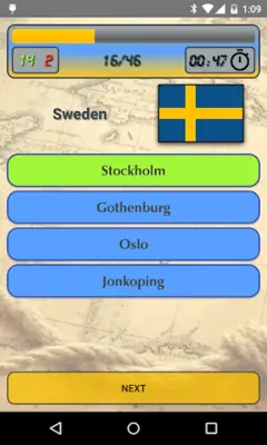 Capitals of the World android App screenshot 13