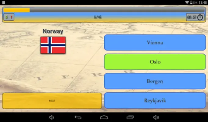 Capitals of the World android App screenshot 5